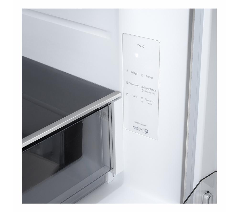 LG Fit & Max GMBS30SEPY American-style Smart Fridge Freezer &ndash; Prime Silver image number 11 of 16