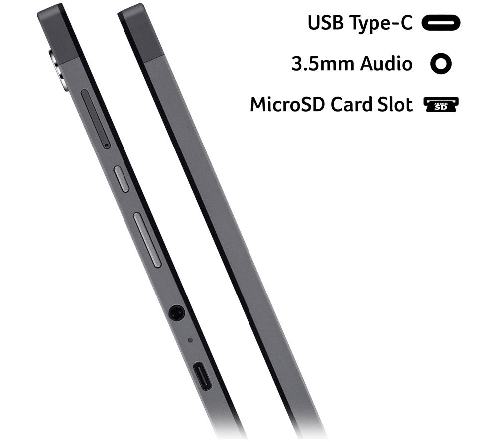 ACER 311 11" 2 in 1 Chromebook - MediaTek Kompanio 520, 128 GB eMMC, Silver image number 9 of 10