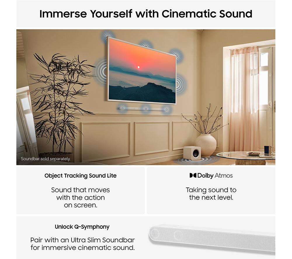 SAMSUNG The Frame (2026) 43" QLED 4K Art Mode Smart AI TV with Slim Fit Wall Mount - QE43LS03H image number 6 of 15