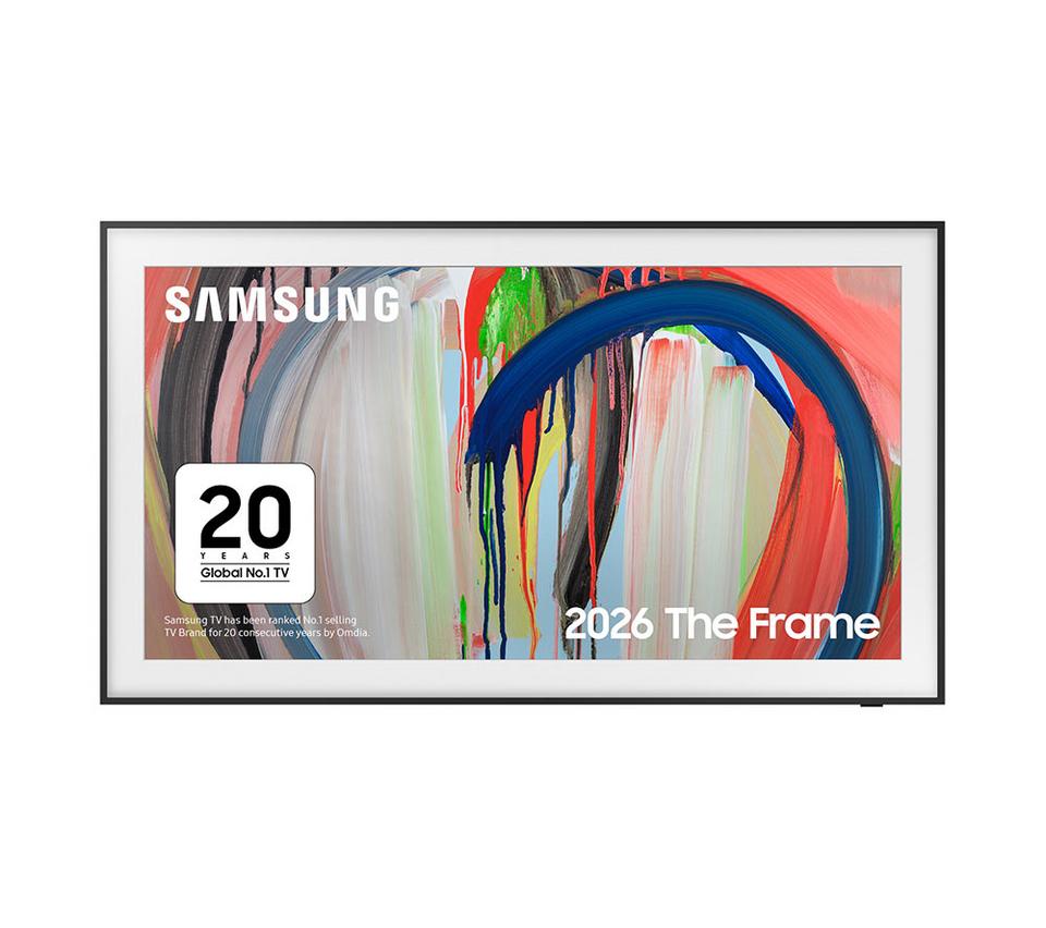 SAMSUNG The Frame (2026) 55" QLED 4K Art Mode Smart AI TV with Slim Fit Wall Mount - QE55LS03H