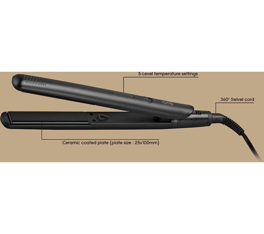 GOJI G40HSB26 Hair Straightener - Black image number 4 of 5