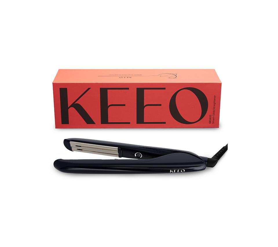 KEEO Genius Smart Glide Hair Straightener - Black