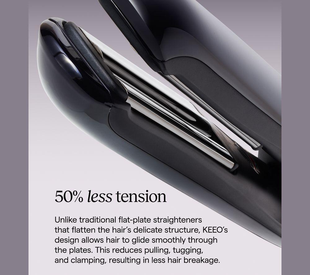 KEEO Genius Hair Straightener - Black image number 5 of 6