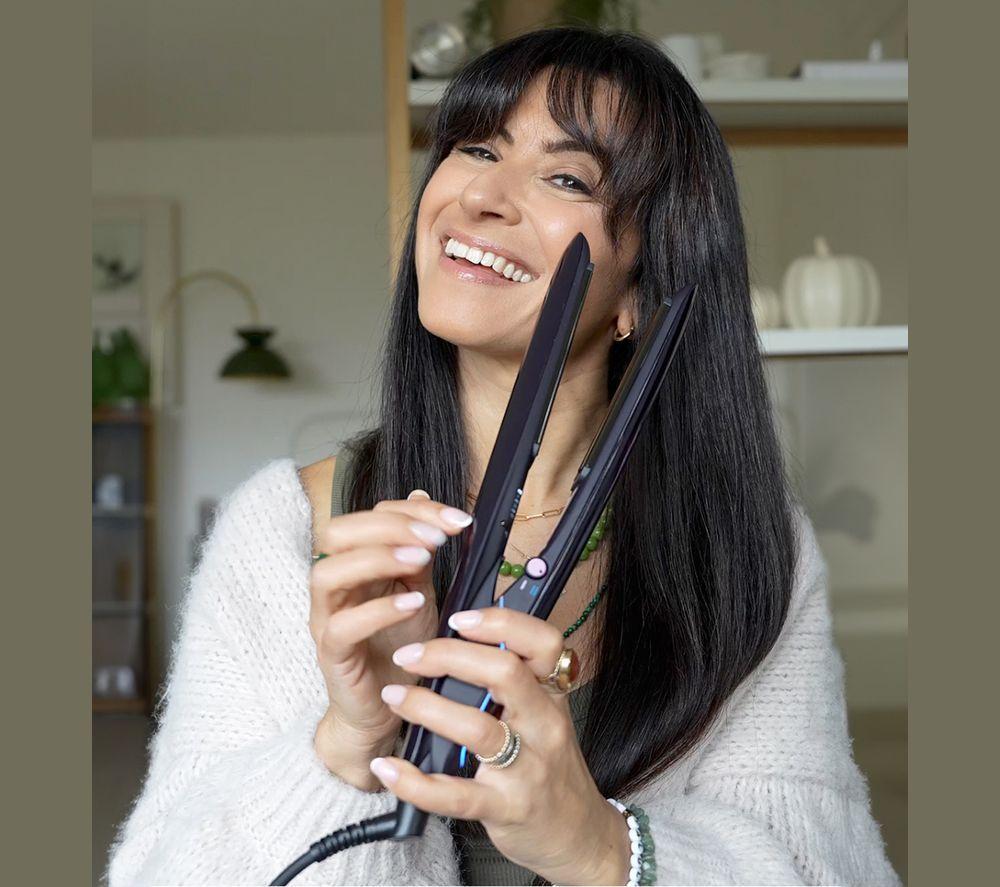 KEEO Genius Pro+ Hair Straightener - Black image number 2 of 9