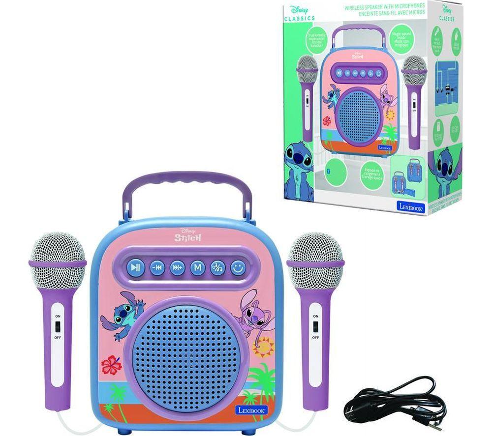 LEXIBOOK BTC050D Bluetooth Karaoke System - Disney Stitch image number 3 of 7