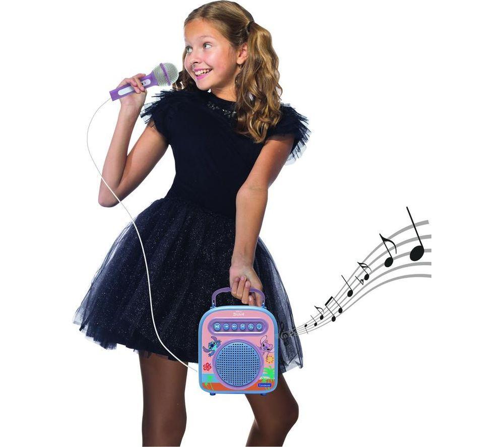 LEXIBOOK BTC050D Bluetooth Karaoke System - Disney Stitch image number 6 of 7