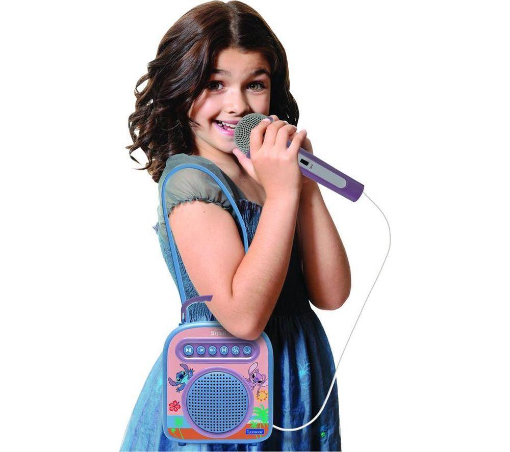 LEXIBOOK BTC050D Bluetooth Karaoke System - Disney Stitch image number 7 of 7