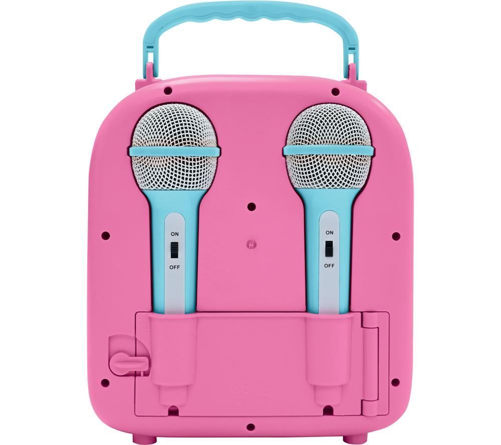 LEXIBOOK Unicorn BTC050UNI Bluetooth Karaoke System - Pink image number 2 of 5