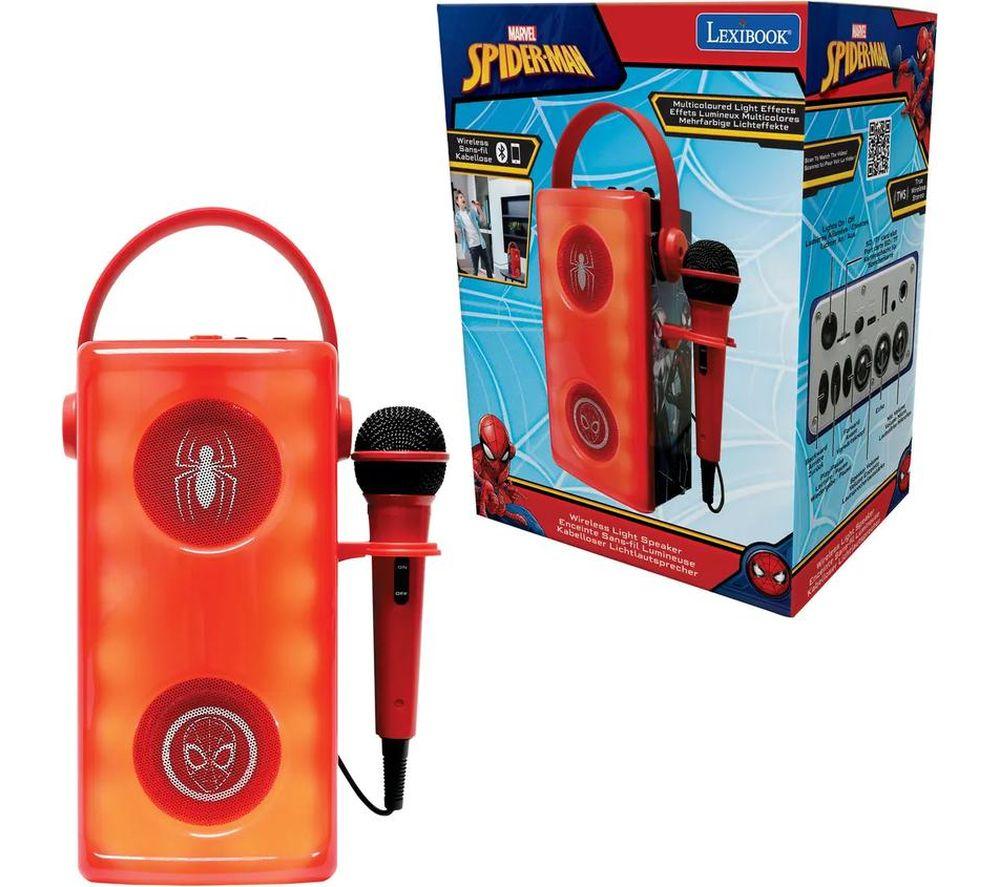 LEXIBOOK BTP185SPZ Bluetooth Karaoke System - Spider Man image number 2 of 6