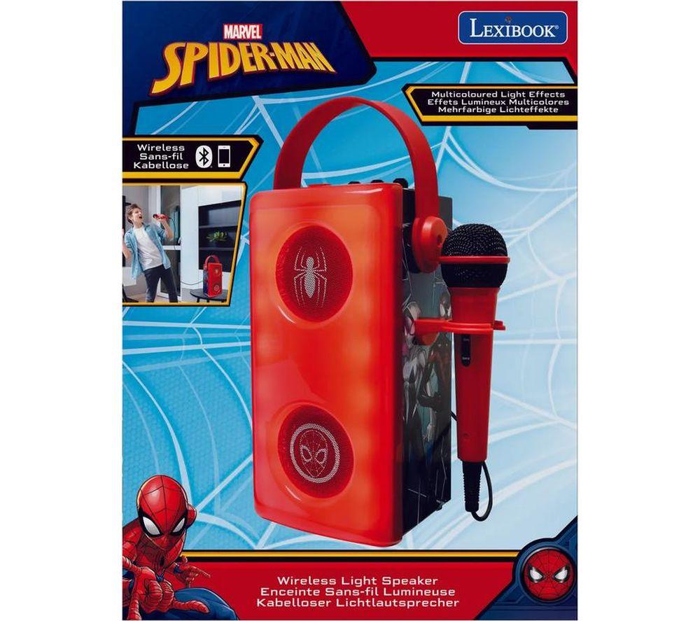 LEXIBOOK BTP185SPZ Bluetooth Karaoke System - Spider Man image number 3 of 6