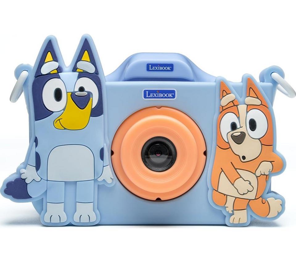 LEXIBOOK Bluey Compact Camera - Orange & Blue