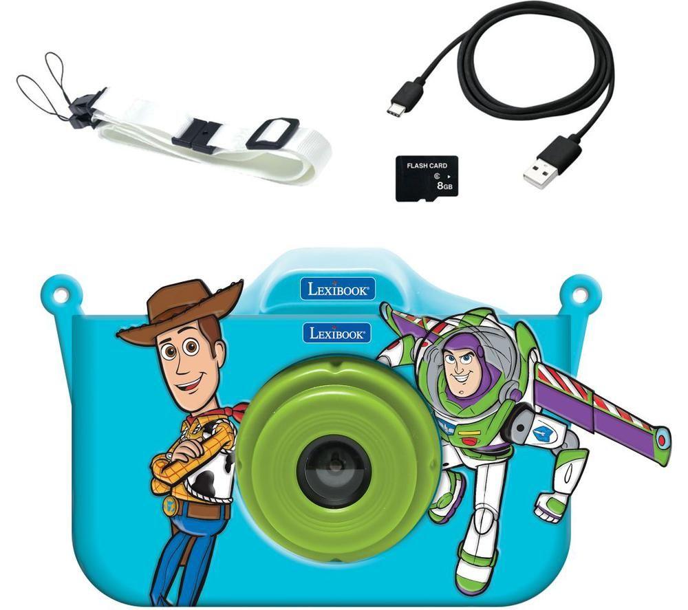 LEXIBOOK Disney Toy Story DJ078TS Compact Camera - Blue & Green image number 4 of 5