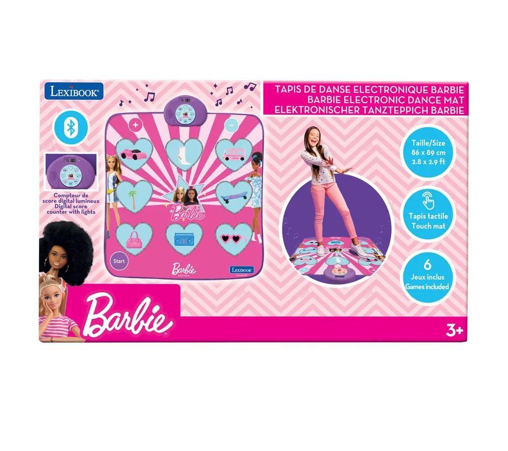 LEXIBOOK Barbie Electronic Bluetooth and Luminous Dance Mat image number 4 of 5