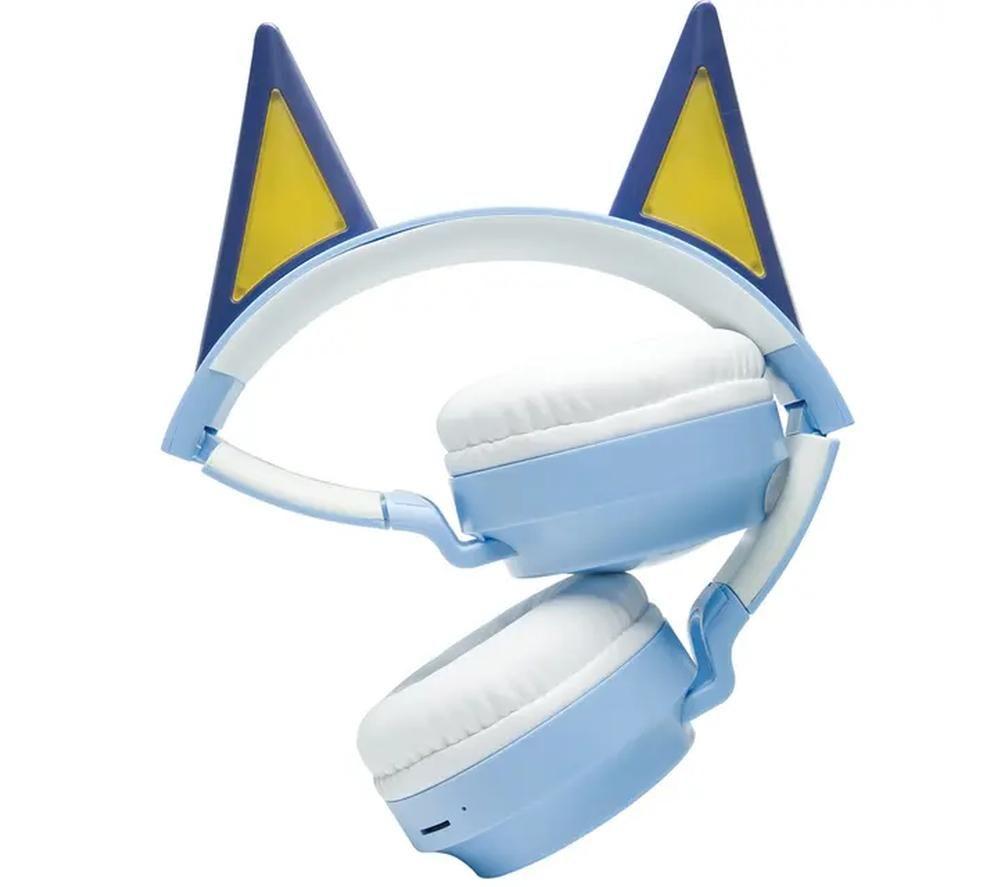 Lexibook 3D Bluey Wireless Bluetooth Kids Headphones - Blue, Blue