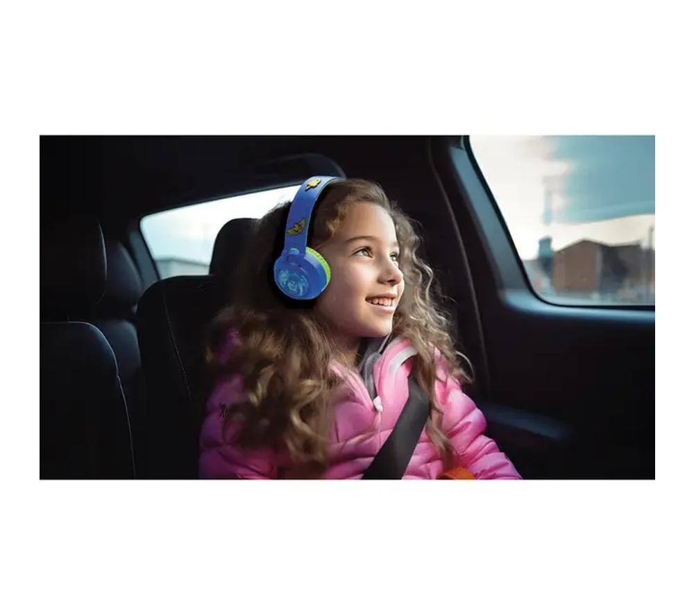 LEXIBOOK 3D Toy Story Wireless Bluetooth Kids Headphones - Blue image number 2 of 6