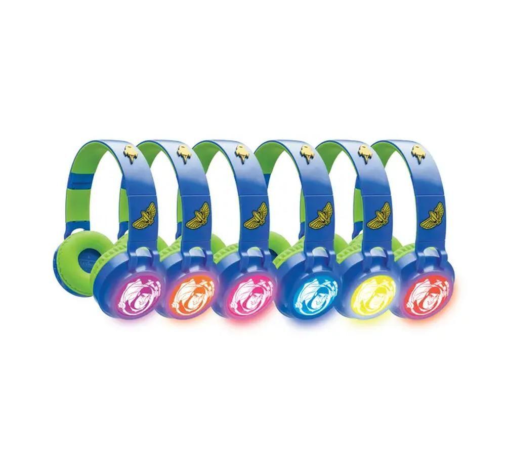 LEXIBOOK 3D Toy Story Wireless Bluetooth Kids Headphones - Blue image number 5 of 6