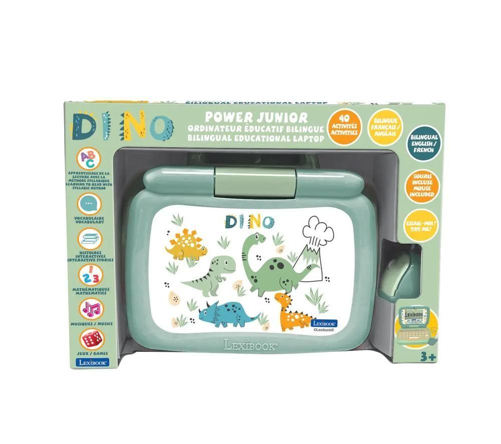 LEXIBOOK Bilingual French & English Educational Laptop - My First Dinosaur image number 4 of 6