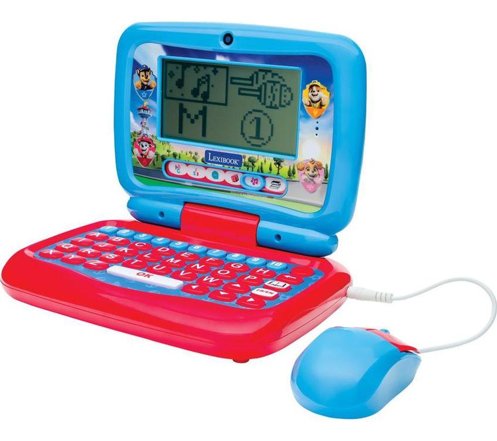 LEXIBOOK Bilingual French & English Educational Laptop - Paw Patrol