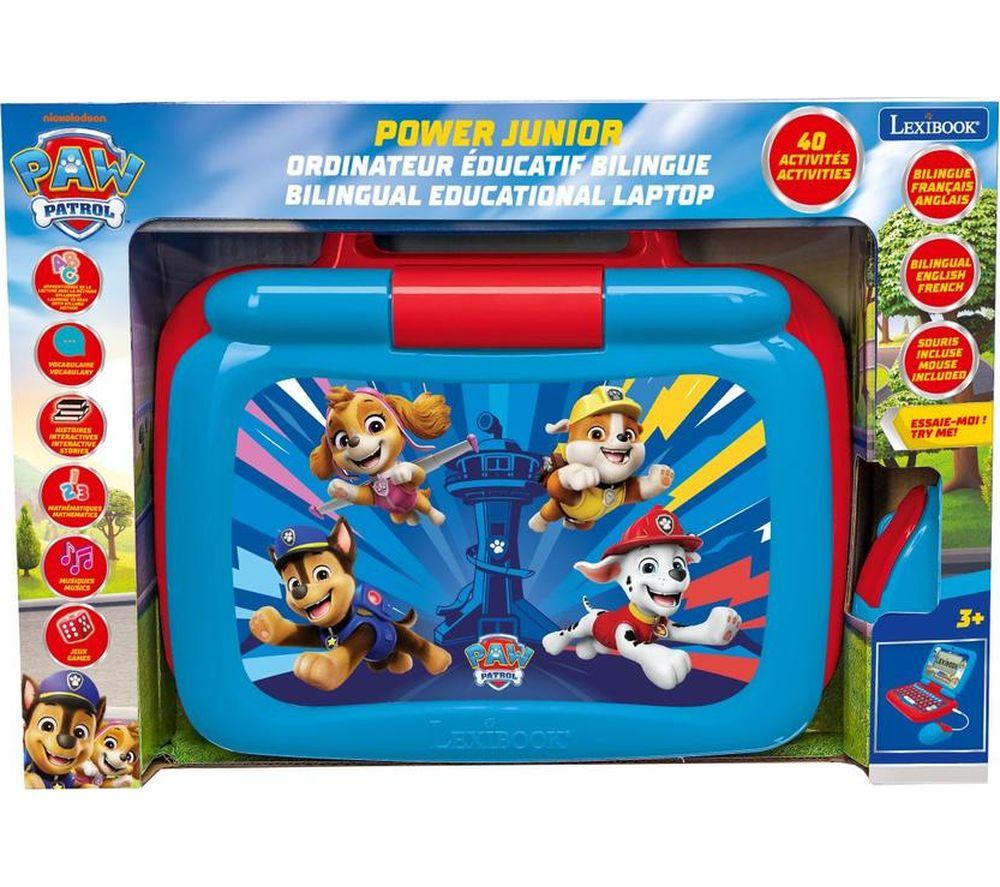 LEXIBOOK Bilingual French & English Educational Laptop - Paw Patrol image number 4 of 4