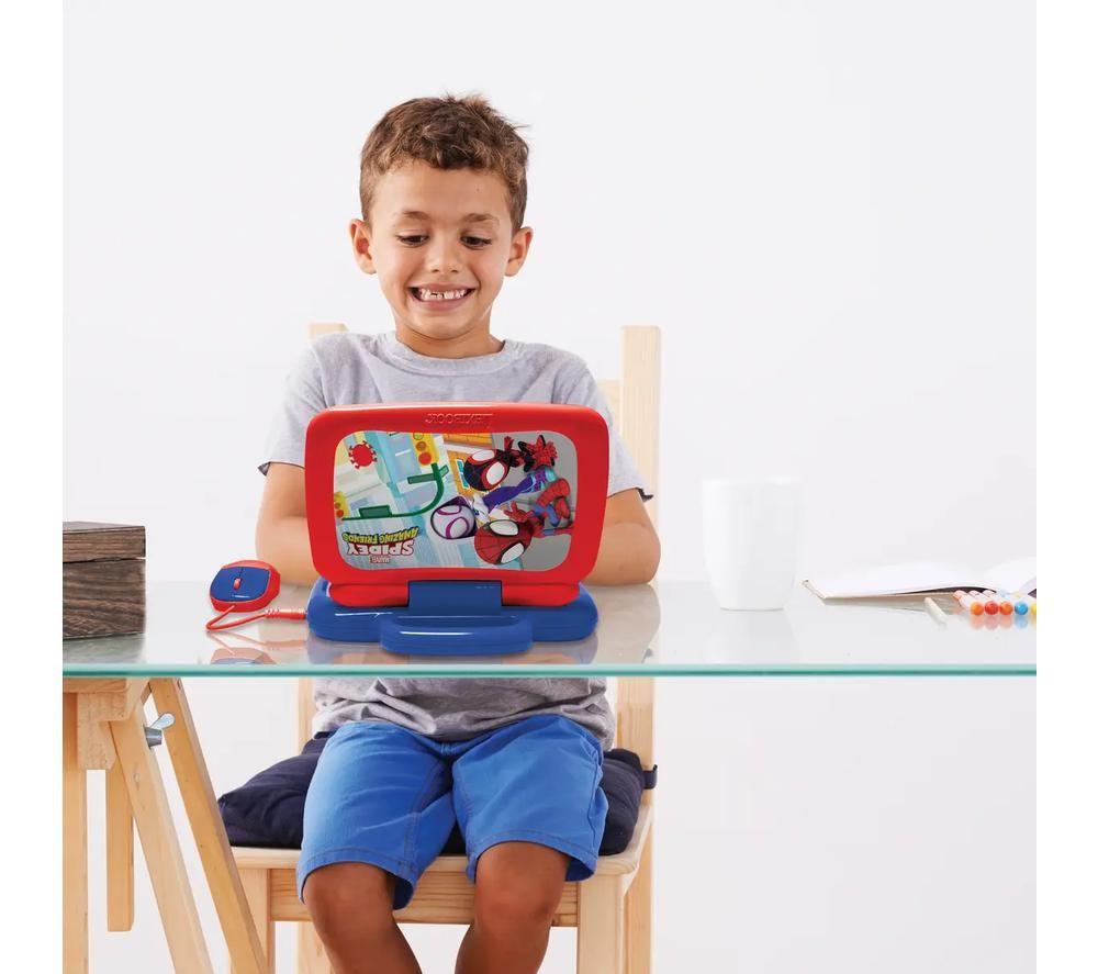 LEXIBOOK Bilingual French & English Educational Laptop - Spider-Man image number 2 of 6