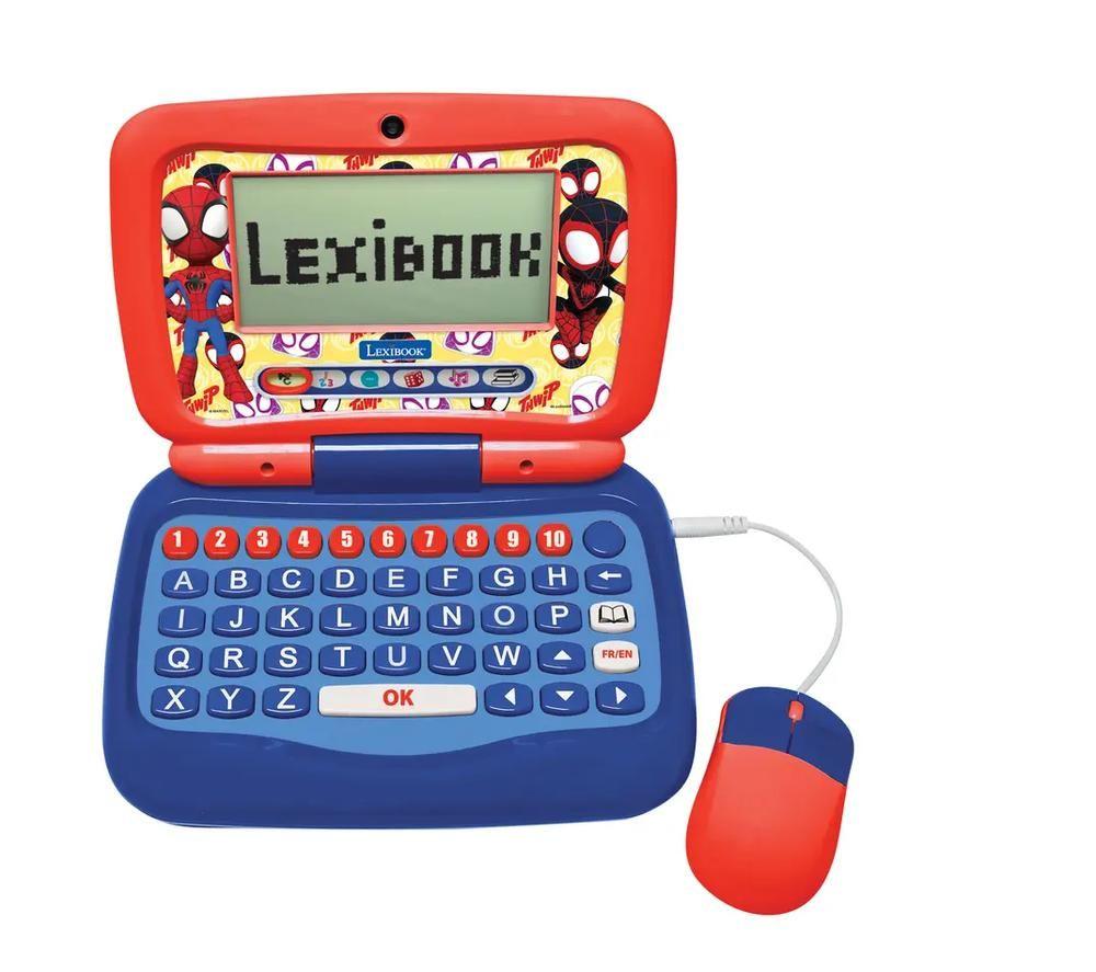 LEXIBOOK Bilingual French & English Educational Laptop - Spider-Man image number 5 of 6