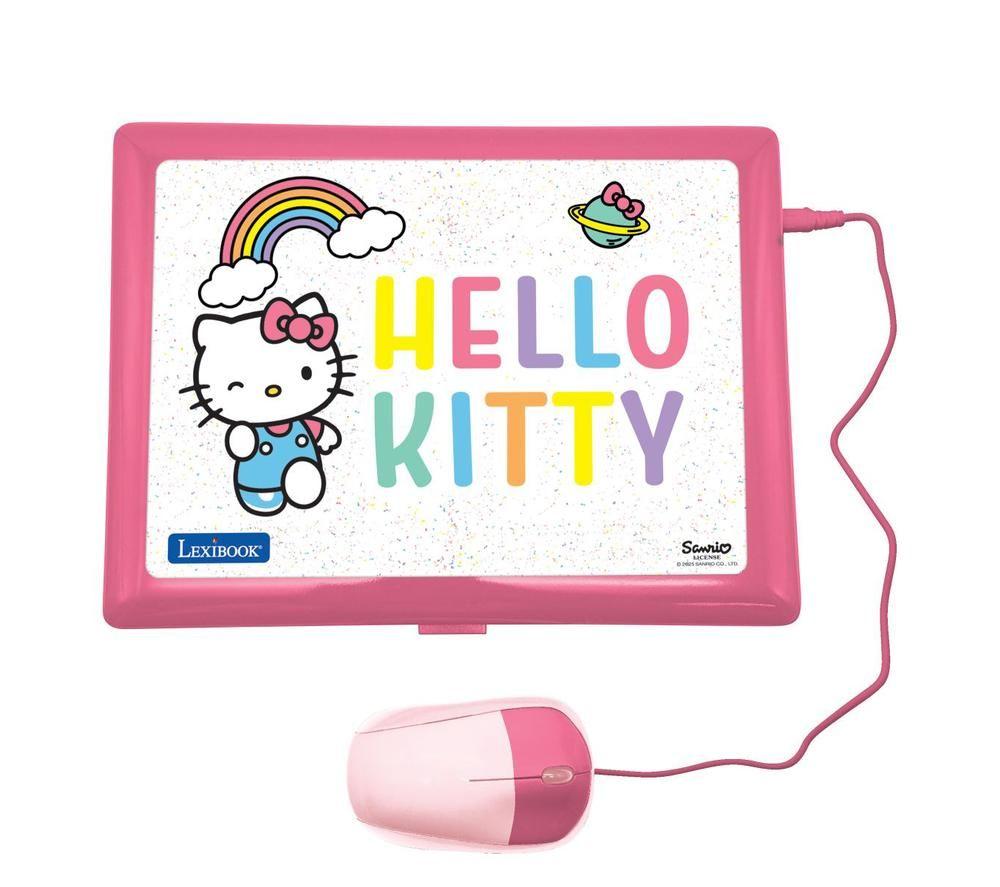LEXIBOOK Bilingual French & English Educational Laptop - Hello Kitty image number 3 of 4
