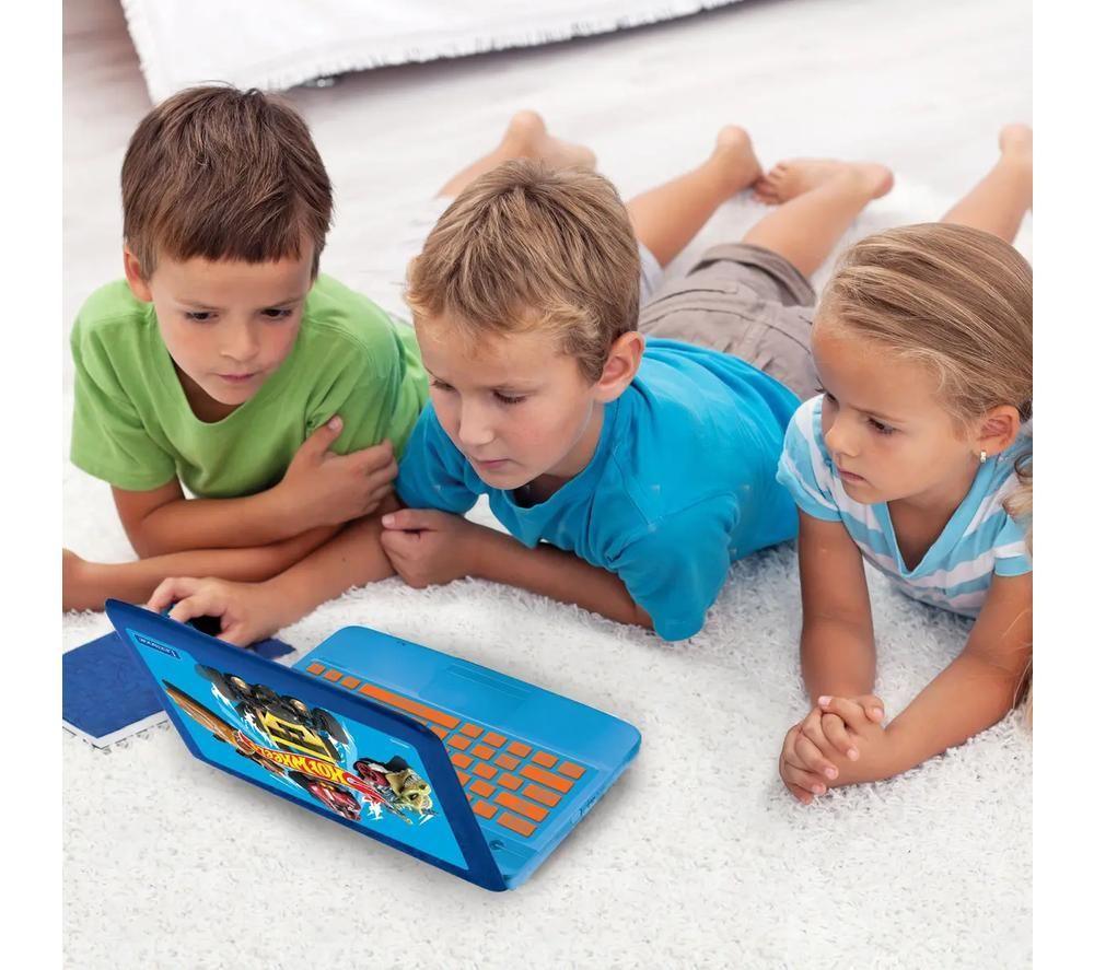 LEXIBOOK Bilingual French & English Educational Laptop - Hot Wheels image number 2 of 6