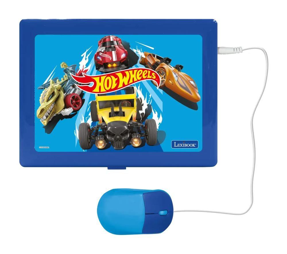 LEXIBOOK Bilingual French & English Educational Laptop - Hot Wheels image number 6 of 6