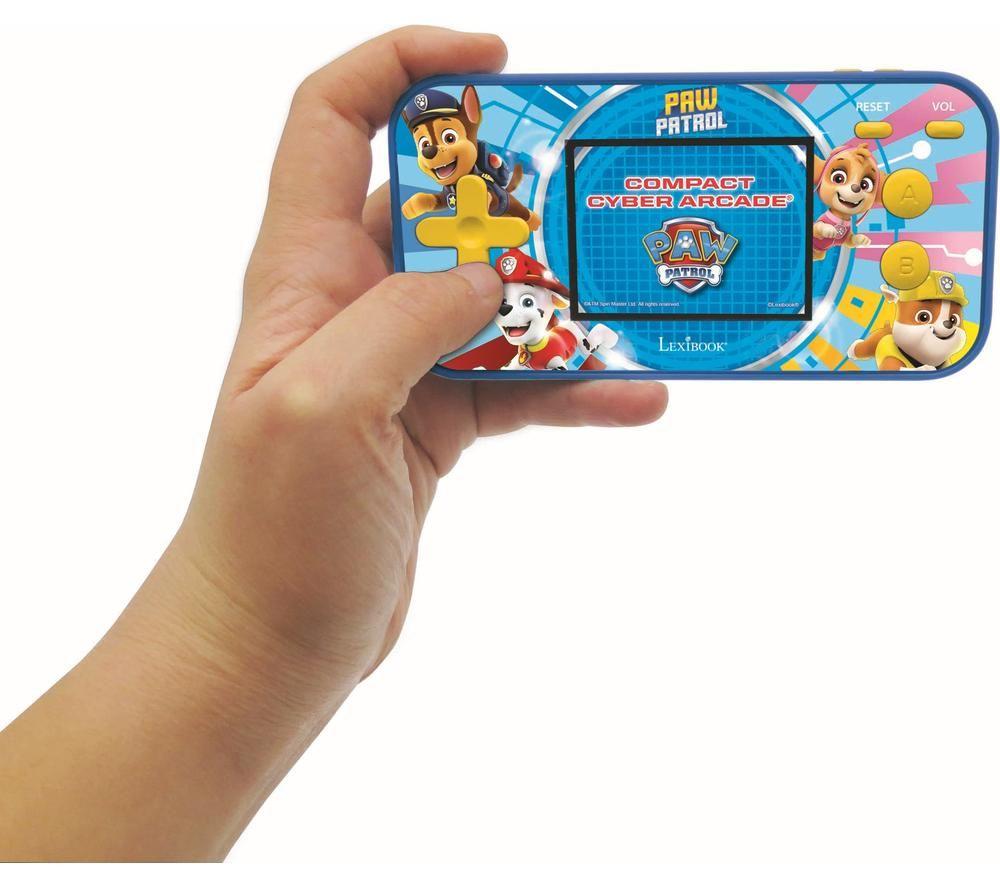 LEXIBOOK Cyber Arcade Handheld Gaming Console - Paw Patrol image number 2 of 4