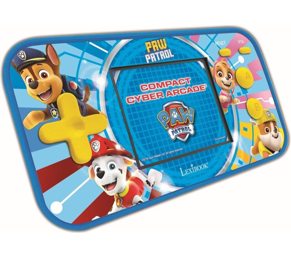 LEXIBOOK Cyber Arcade Handheld Gaming Console - Paw Patrol image number 4 of 4