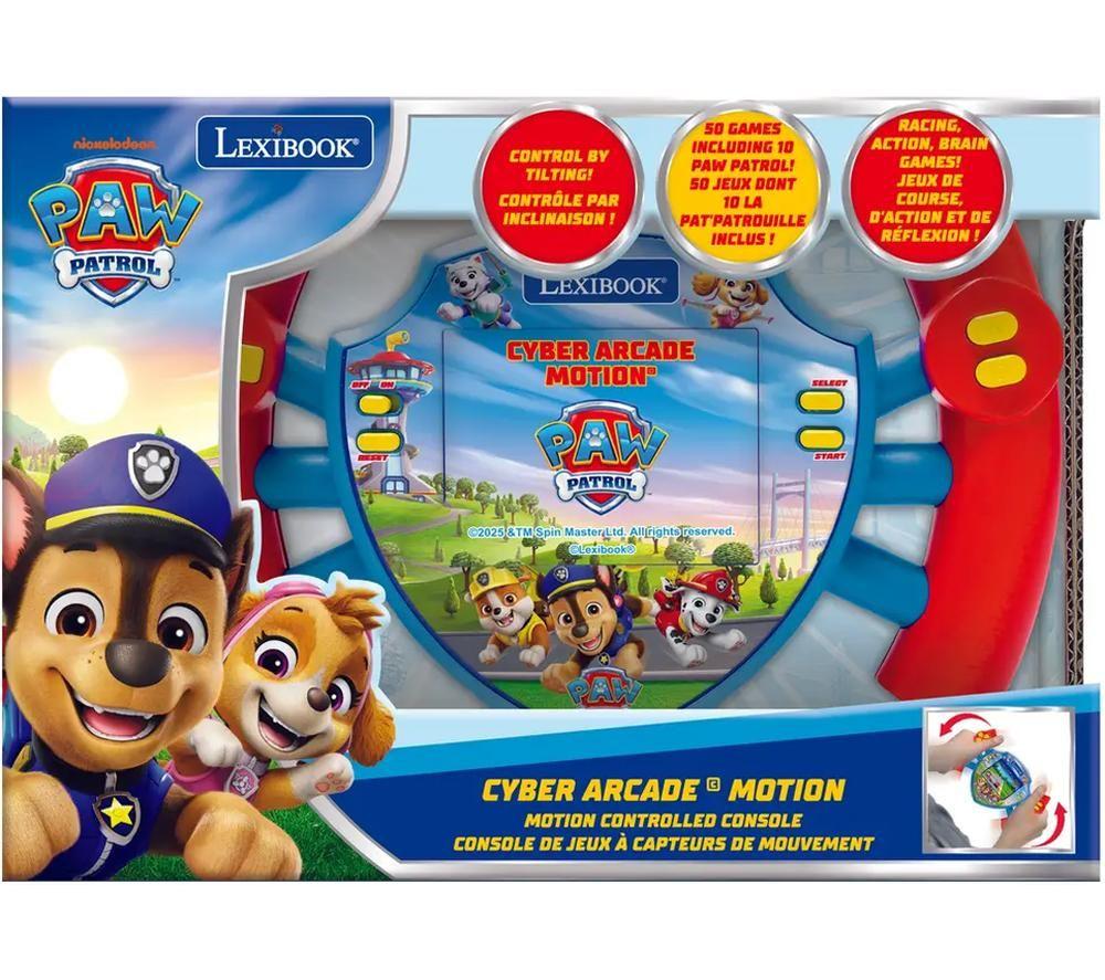 LEXIBOOK Cyber Arcade Handheld Motion Gaming Console - Paw Patrol image number 3 of 4