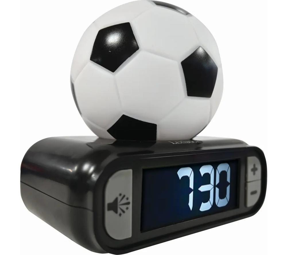 LEXIBOOK Nightlight Alarm Clock - 3D Football image number 5 of 5