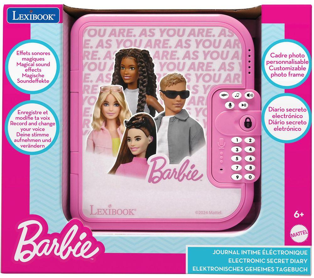 LEXIBOOK Electronic Secret Diary - Barbie Secret Safe image number 7 of 7
