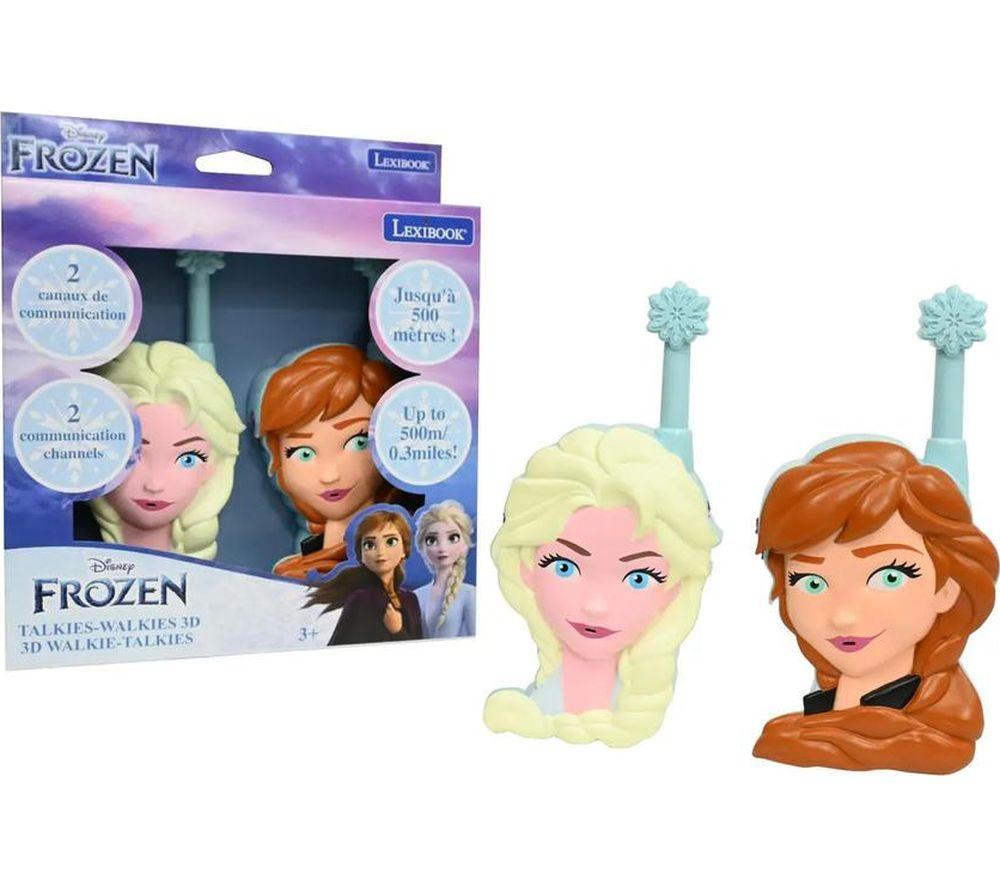 LEXIBOOK Disney Frozen 3D Walkie Talkies Set image number 2 of 4
