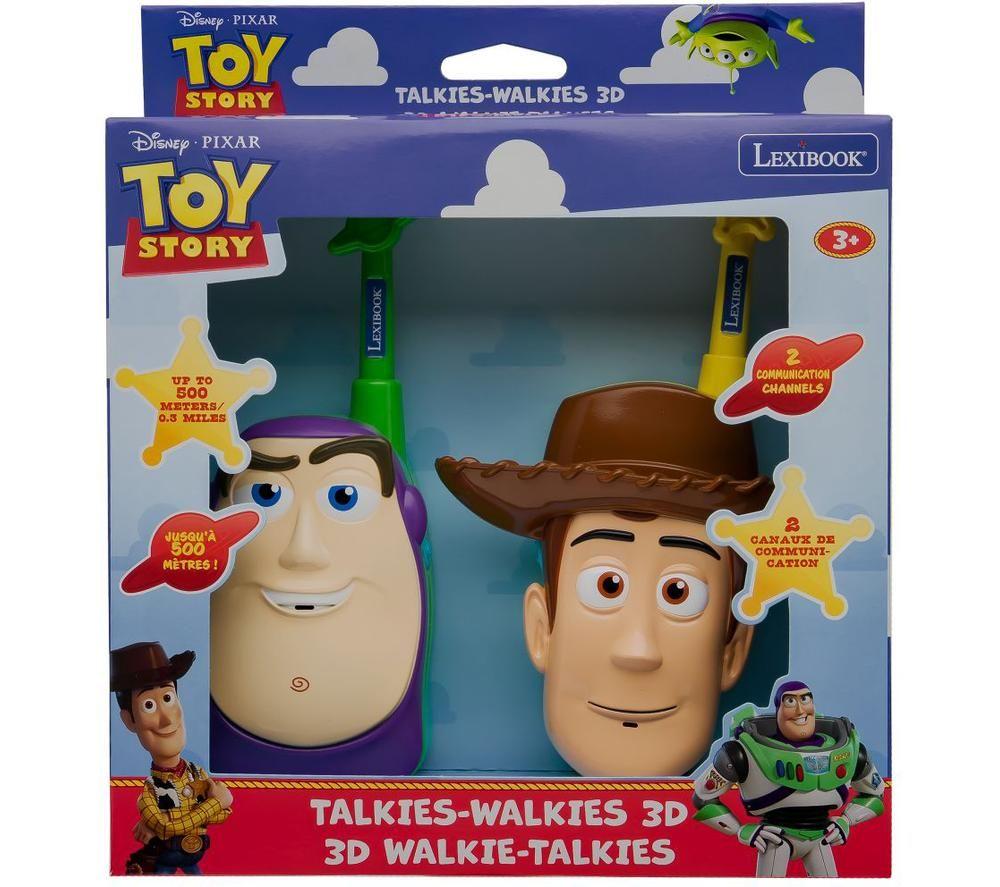 LEXIBOOK Disney Toy Story 3D Walkie Talkies Set image number 3 of 4