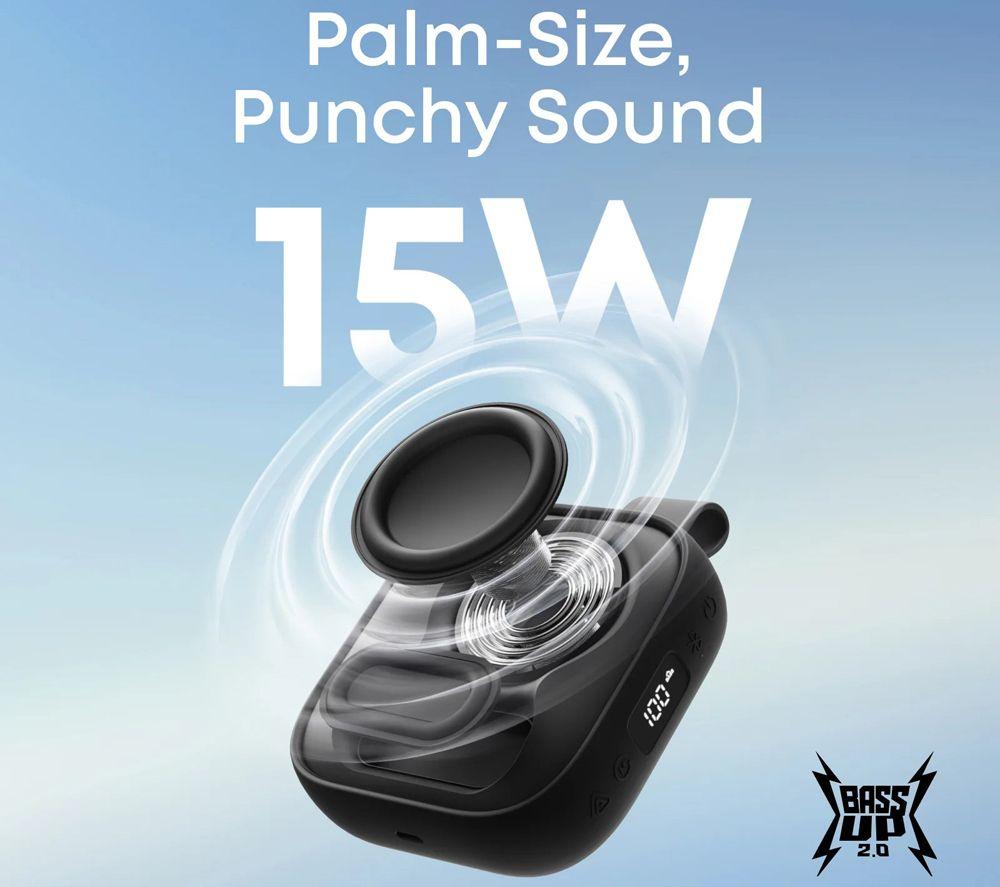 SOUNDCORE Boom Go 3i Portable Bluetooth Speaker - Black image number 2 of 7