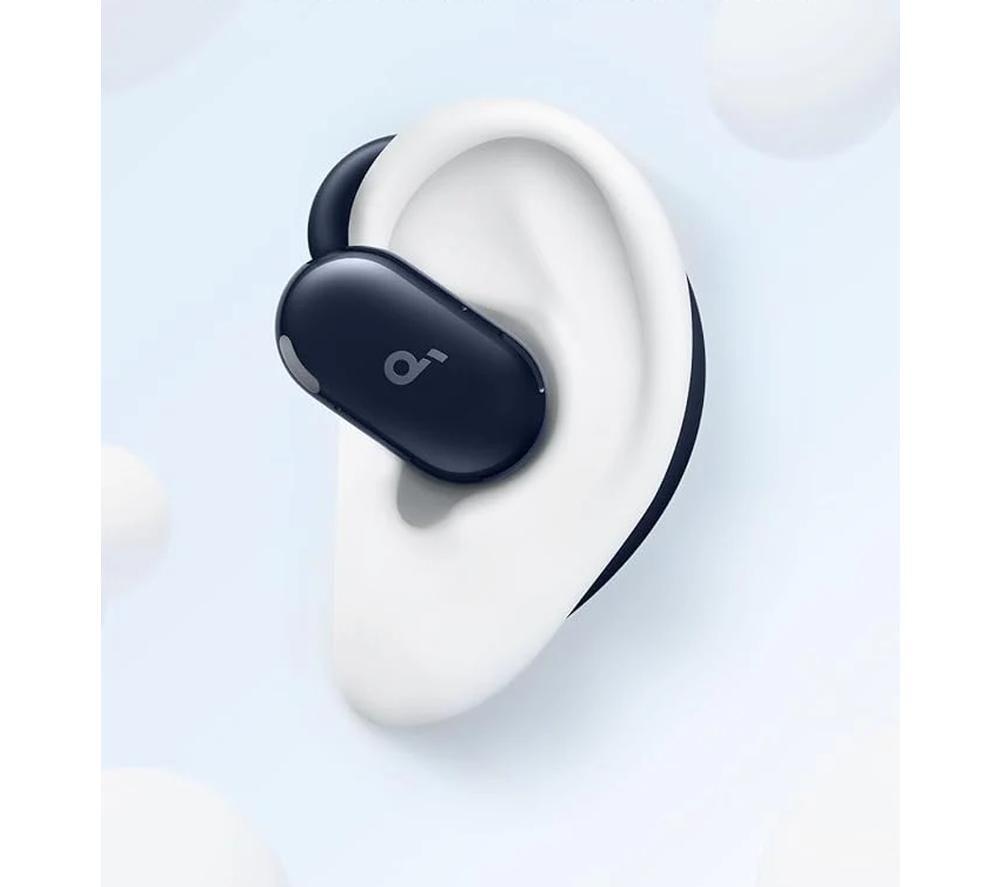 SOUNDCORE V20i Wireless Bluetooth Earbuds - Blue image number 2 of 5