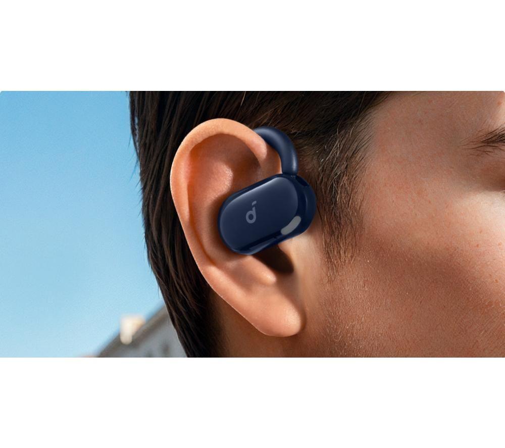 SOUNDCORE V20i Wireless Bluetooth Earbuds - Blue image number 3 of 5
