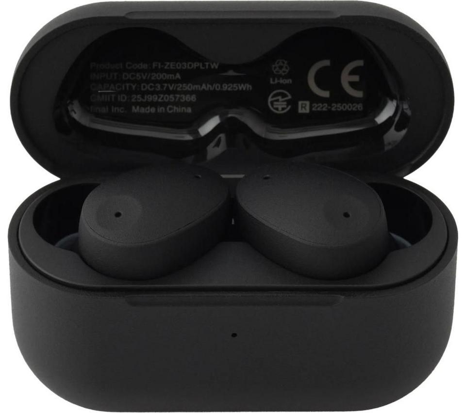 FINAL AUDIO ZE300 Wireless Bluetooth Noise-Cancelling Earbuds - Black