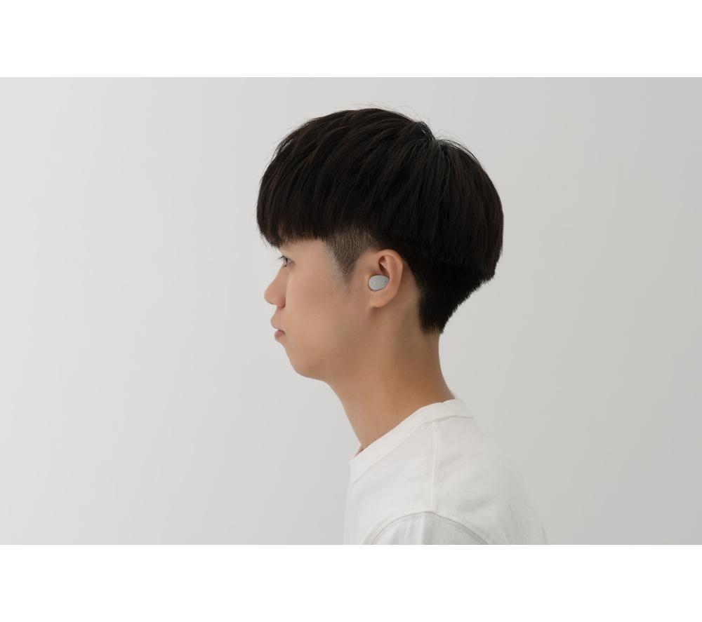 FINAL AUDIO ZE300 Wireless Bluetooth Noise-Cancelling Earbuds - Greige image number 4 of 7