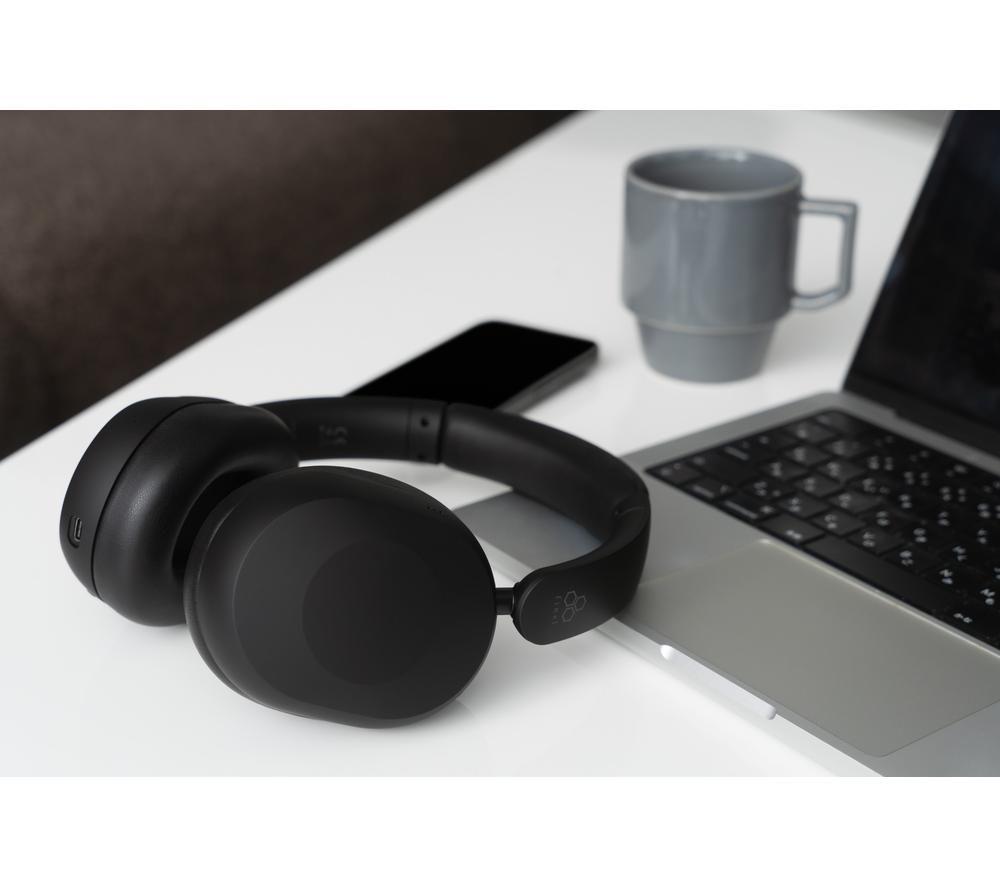 FINAL AUDIO UX1000 Wireless Bluetooth Noise-Cancelling Headphones - Black image number 5 of 9