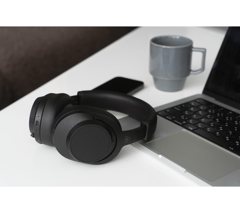 FINAL AUDIO UX5000 Wireless Bluetooth Noise-Cancelling Headphones - Black image number 5 of 9