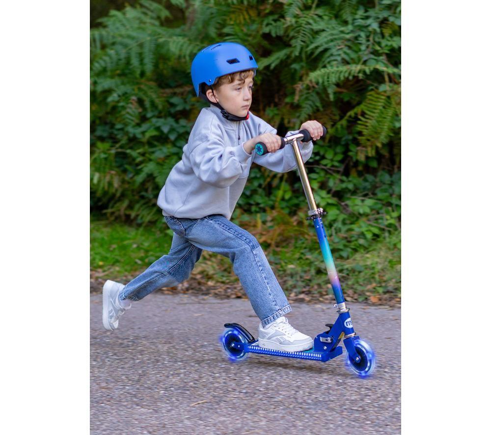 MOVE Electro Lite Nova Electric Folding Kids&rsquo; Scooter - Blue & Purple image number 10 of 11