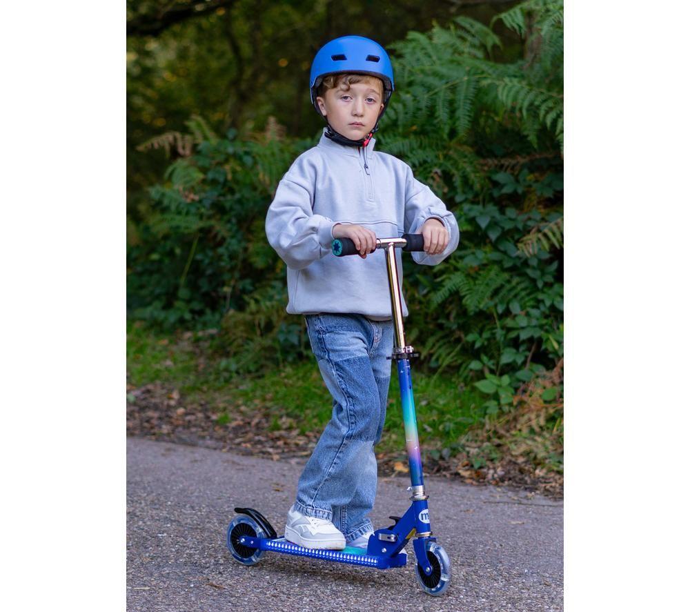 MOVE Electro Lite Nova Electric Folding Kids&rsquo; Scooter - Blue & Purple image number 11 of 11