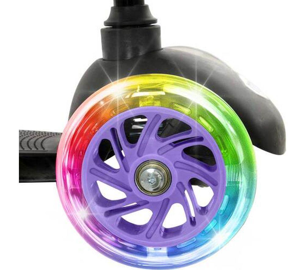 MOVE Tilt n Glo LED Kick Scooter - Purple image number 4 of 4
