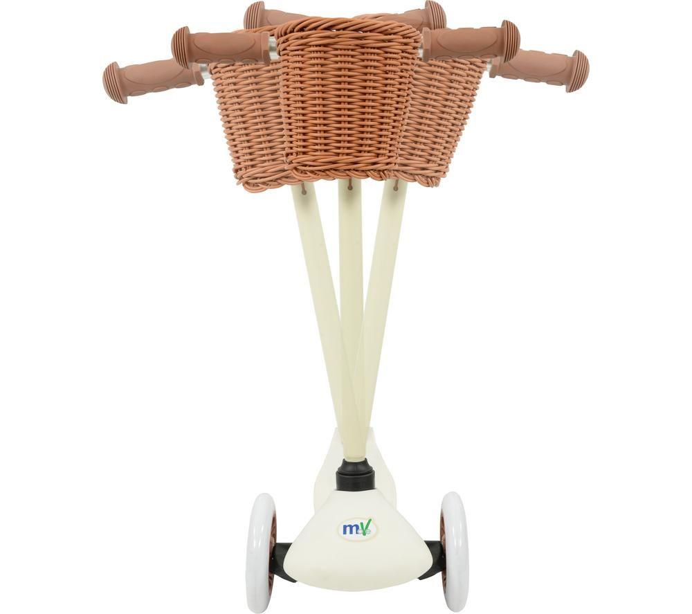 MOVE Mini Go Tilt 3-Wheel Kids Kick Scooter - Brown & White image number 5 of 6