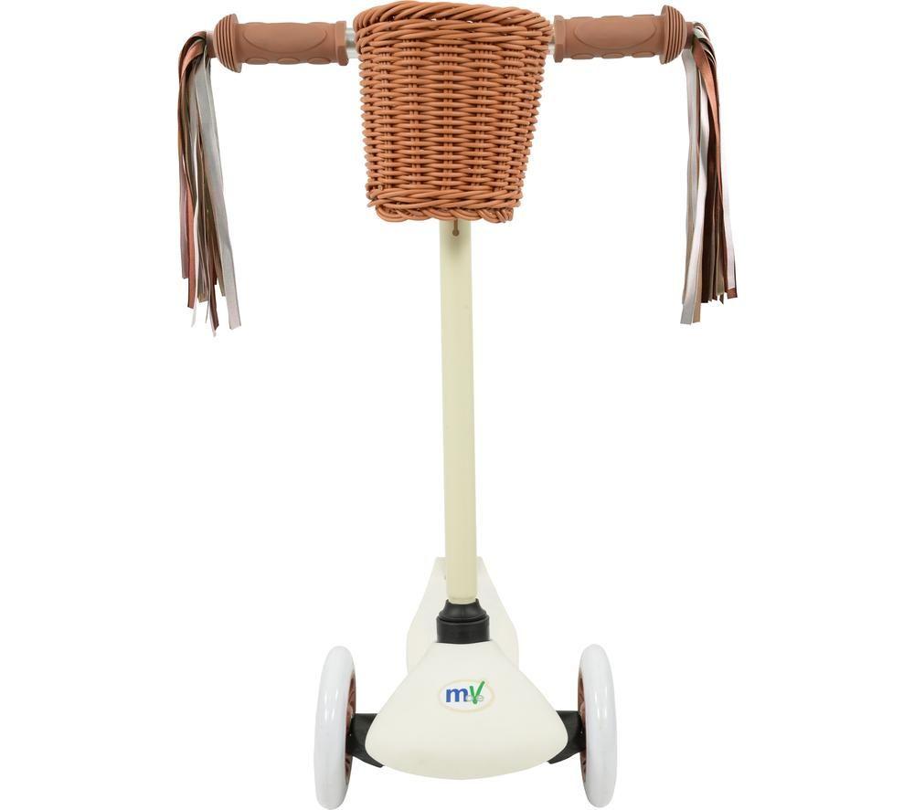 MOVE Mini Go Tilt 3-Wheel Kids Kick Scooter - Brown & White image number 6 of 6