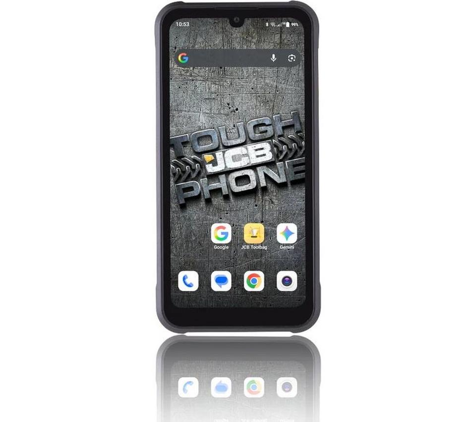 JCB Toughphone E50 - 128 GB, Black