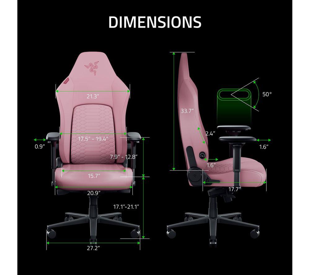 RAZER Iskur V2 NewGen Gaming Chair - Quartz image number 9 of 9