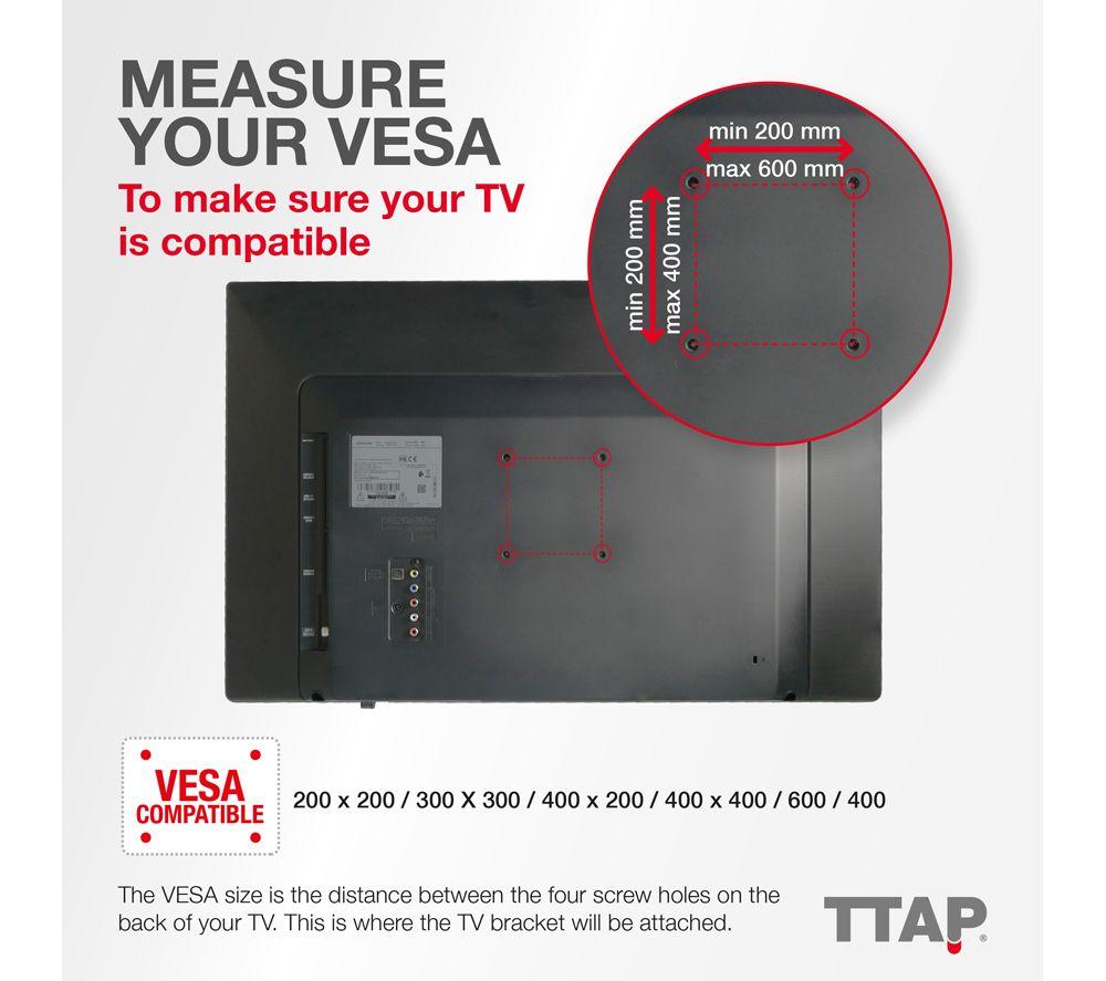 TTAP TTD604DA7 Double Arm Full Motion TV Stand - Black image number 3 of 7